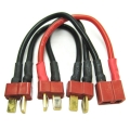 ETRONIX DEANS 3S BATTERY HARNESS FOR 3 PACKS IN SERIES